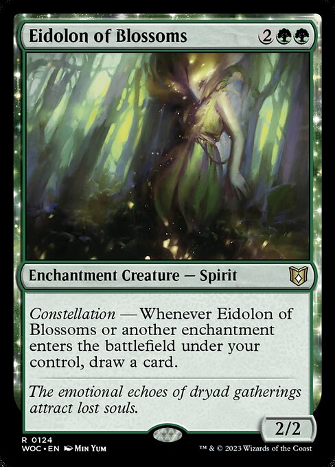 WOC 124 Eidolon of Blossoms R