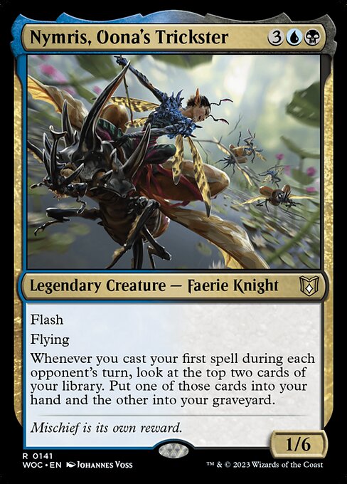 WOC 141 Nymris, Oona's Trickster R