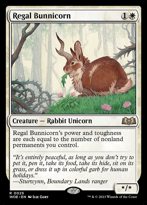 WOE 025 Regal Bunnicorn R