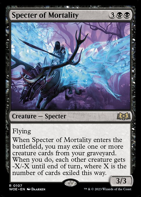 [Foil] WOE 107 Specter of Mortality R