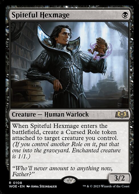 [Foil] WOE 108 Spiteful Hexmage R