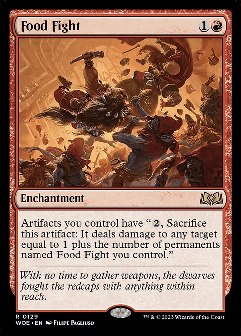 [Foil] WOE 129 Food Fight R