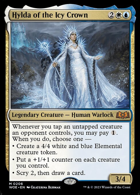[Foil] WOE 206 Hylda of the Icy Crown M