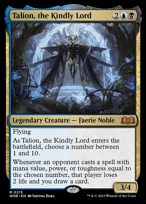 [Foil] WOE 215 Talion, the Kindly Lord M