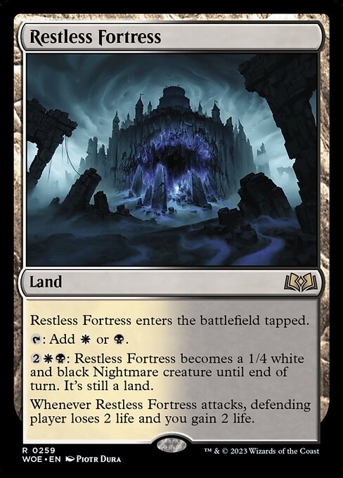 WOE 259 Restless Fortress R