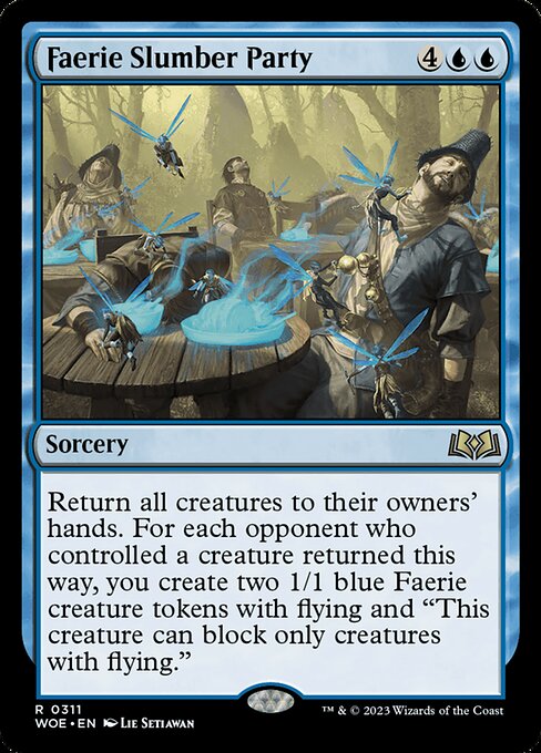 [Foil] WOE 311 Faerie Slumber Party R