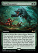 [Foil] WOE 356 Feral Encounter (Extended Art) R
