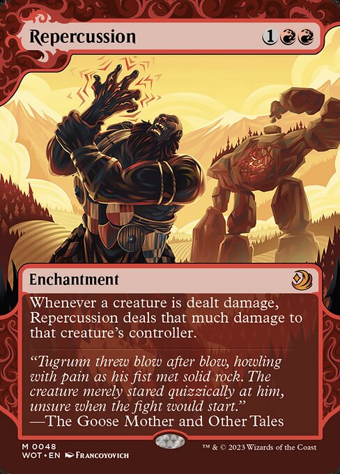 [Foil] WOT 048 Repercussion (0048) M