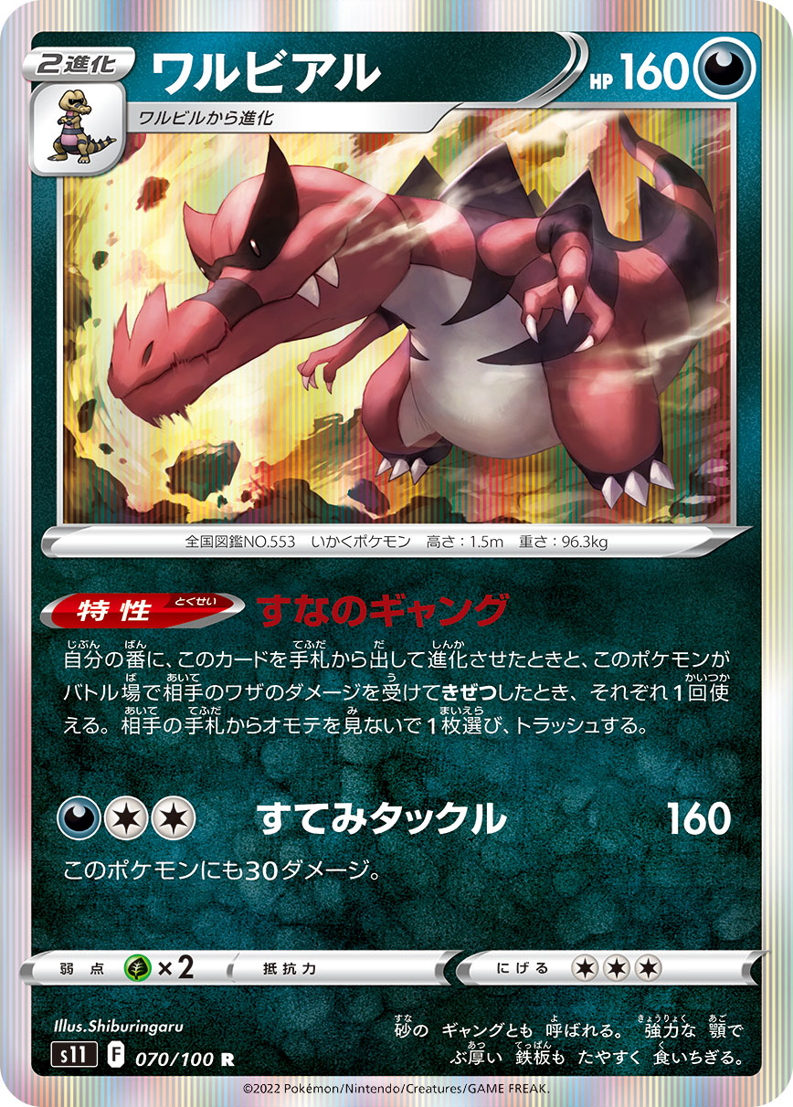 S11 070/100 ワルビアル R