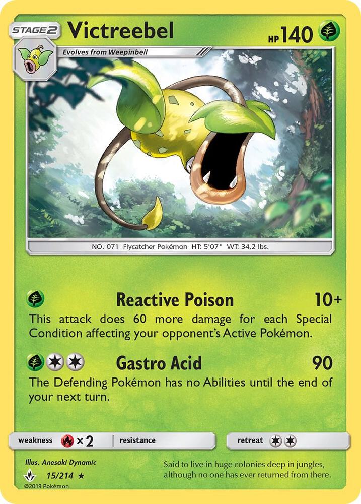 UNB 15/214 Victreebel R
