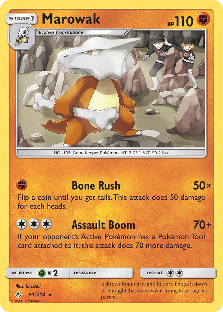 UNB 91/214 Marowak R