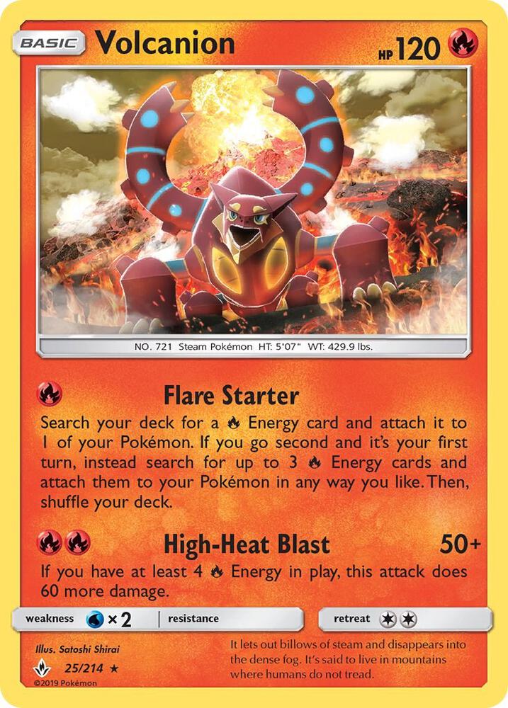 UNB 25/214 Volcanion RH