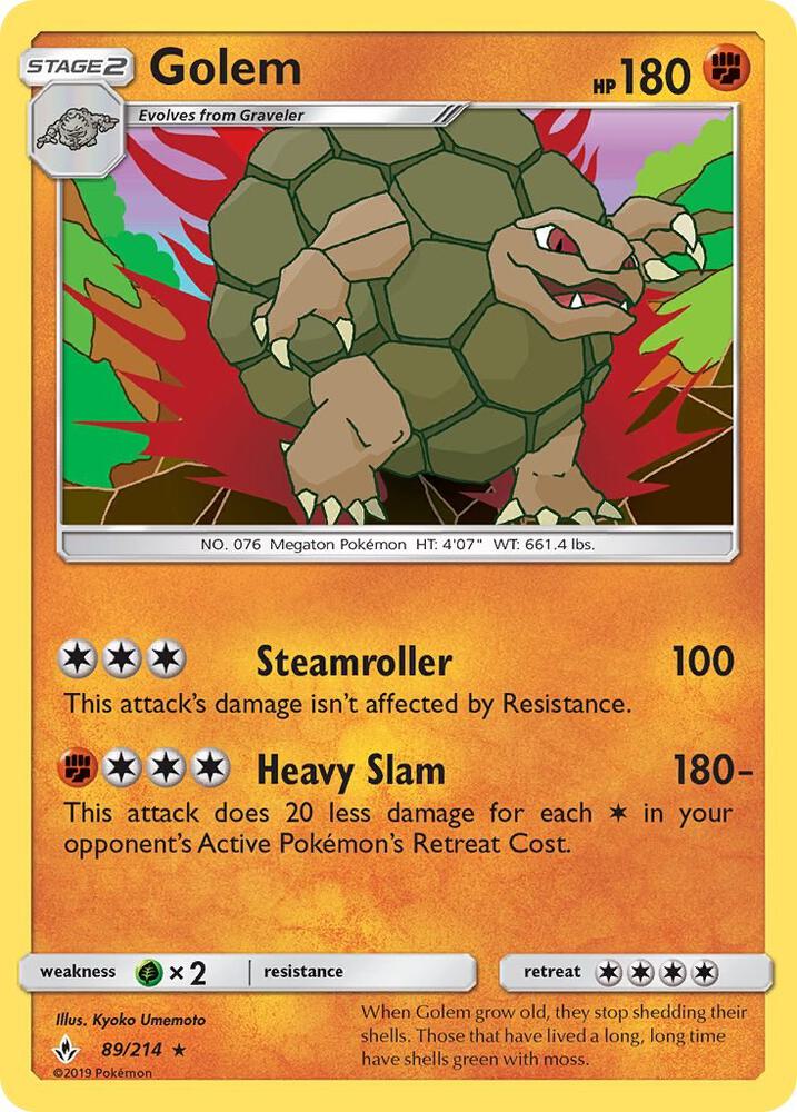 UNB 89/214 Golem RH