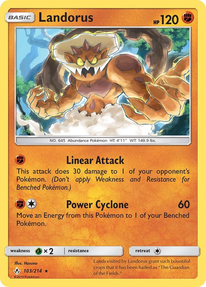 UNB 103/214 Landorus RH
