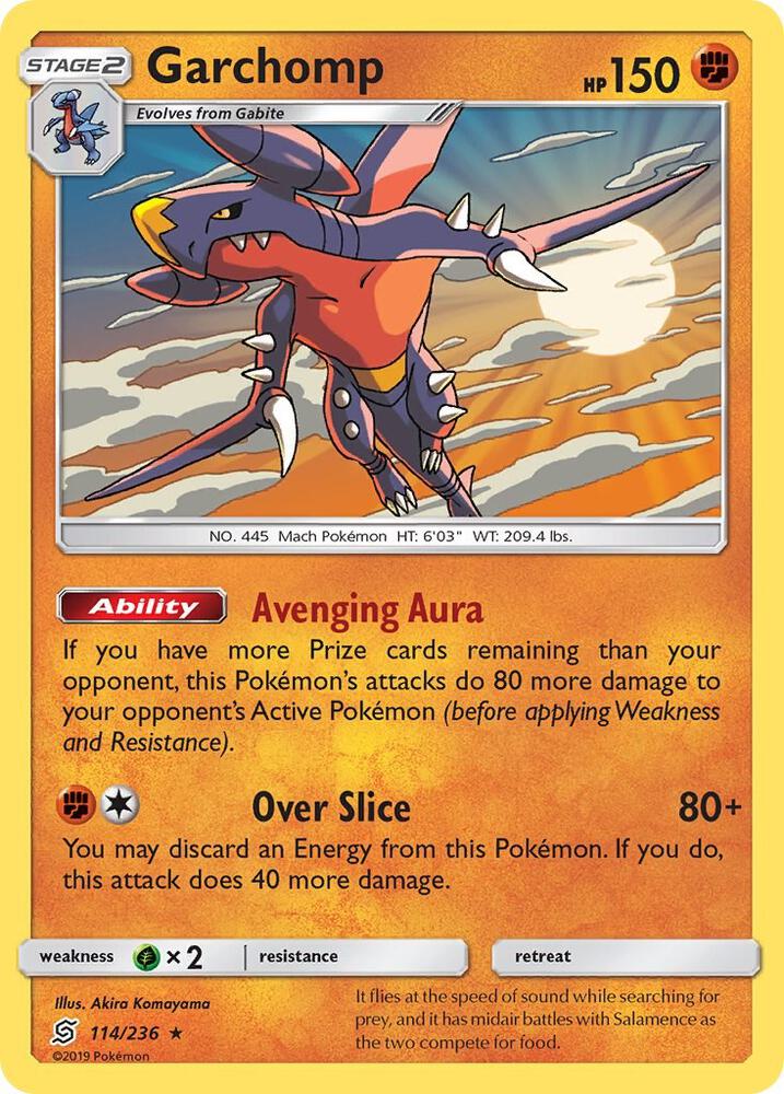 UNM 114/236 Garchomp RH