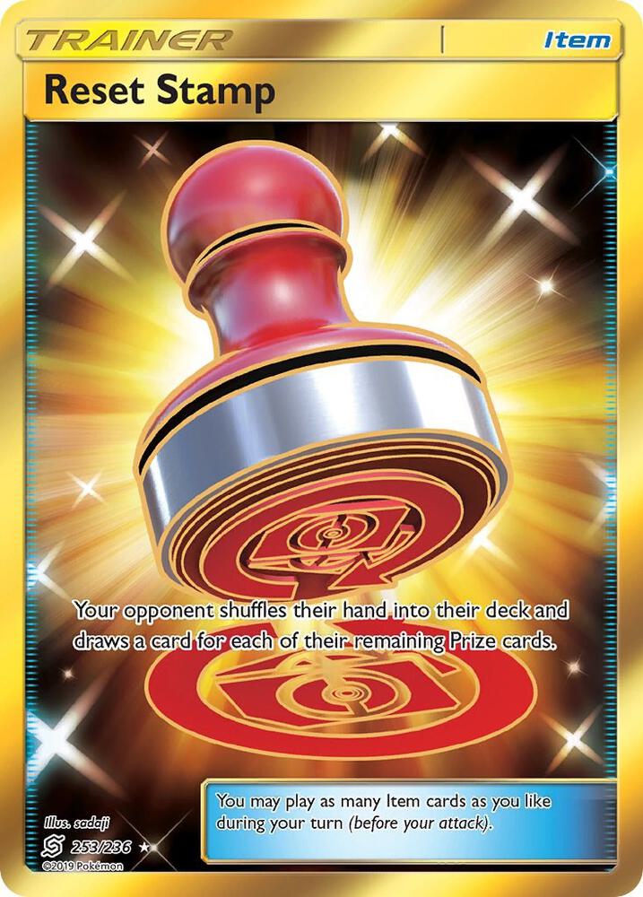 UNM 253/236 Reset Stamp SR