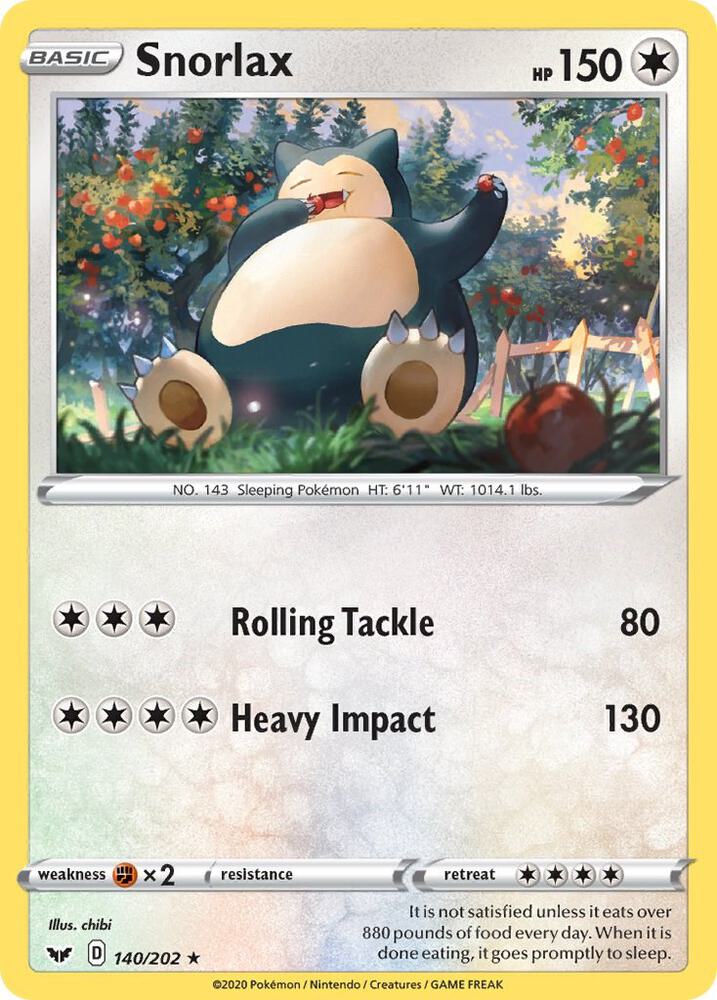 SSH 140/202 Snorlax R