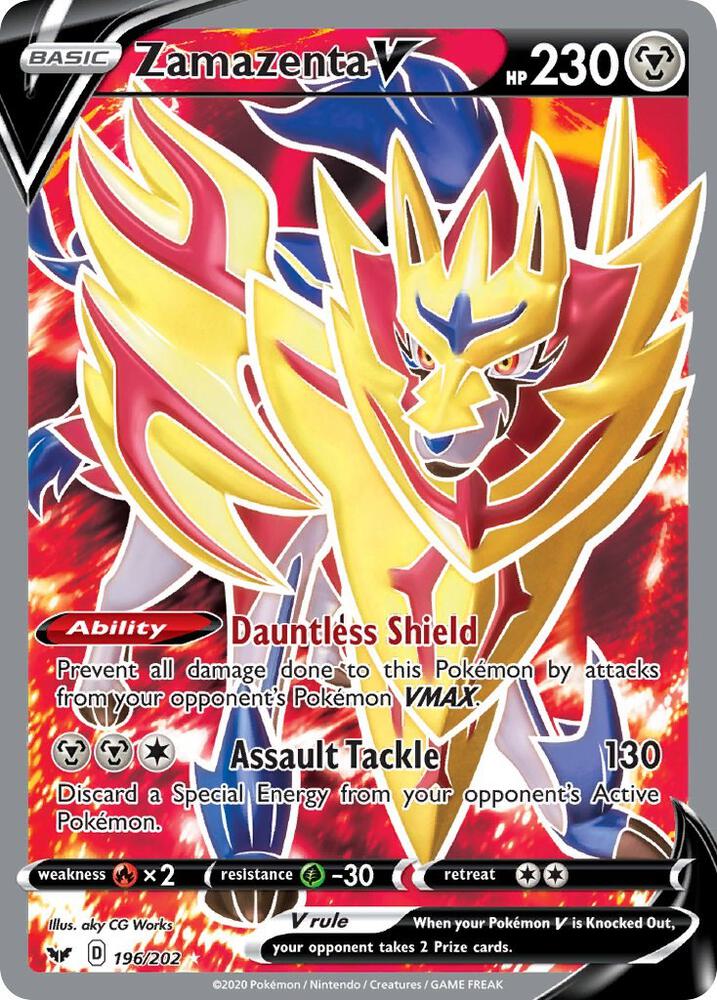 SSH 196/202 Zamazenta V SR