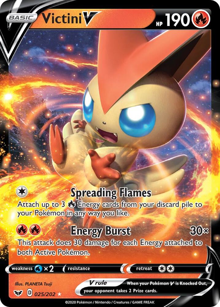 SSH 025/202 Victini V SR
