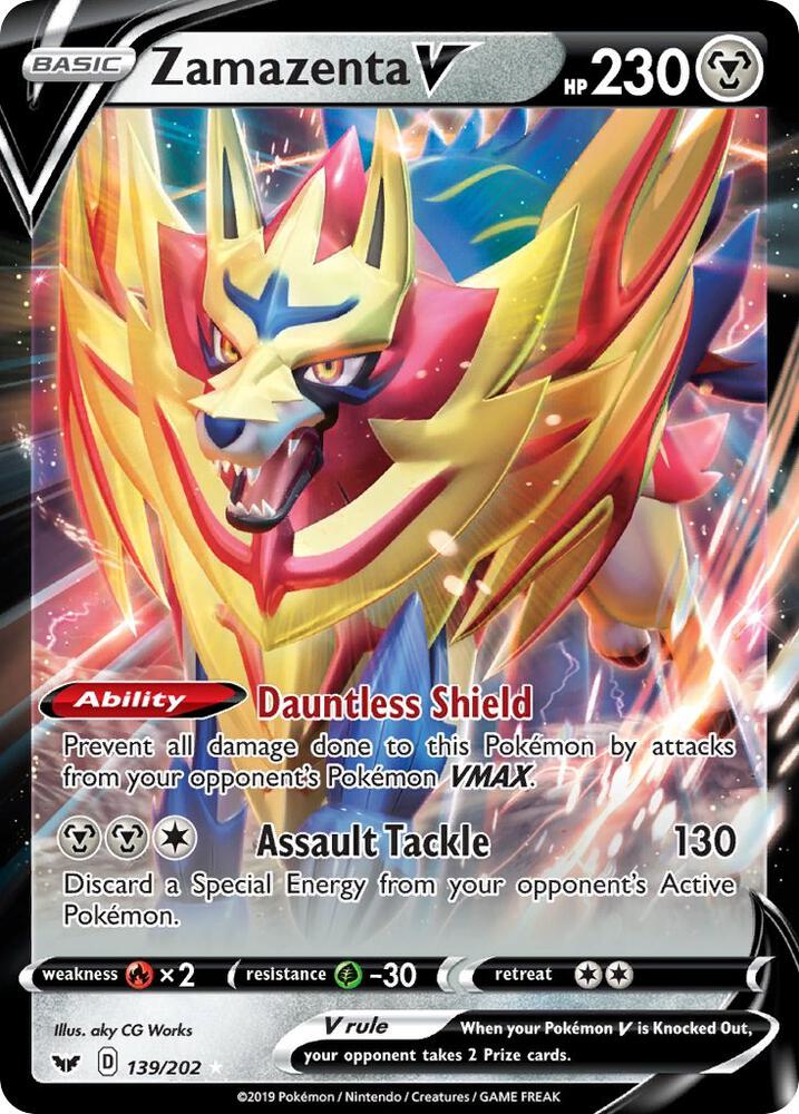 SSH 139/202 Zamazenta V SR