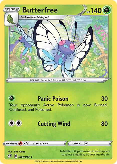 RCL 003/192 Butterfree R