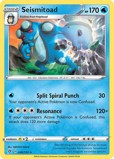 [Reverse Holo] RCL 046/192 Seismitoad R
