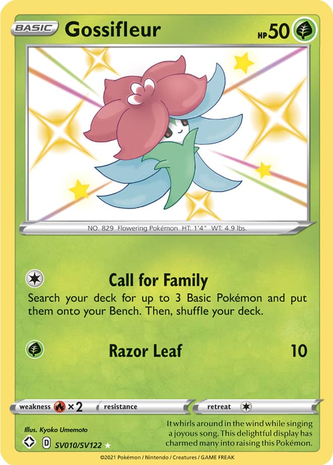 SHFSV SV010/SV122 Gossifleur