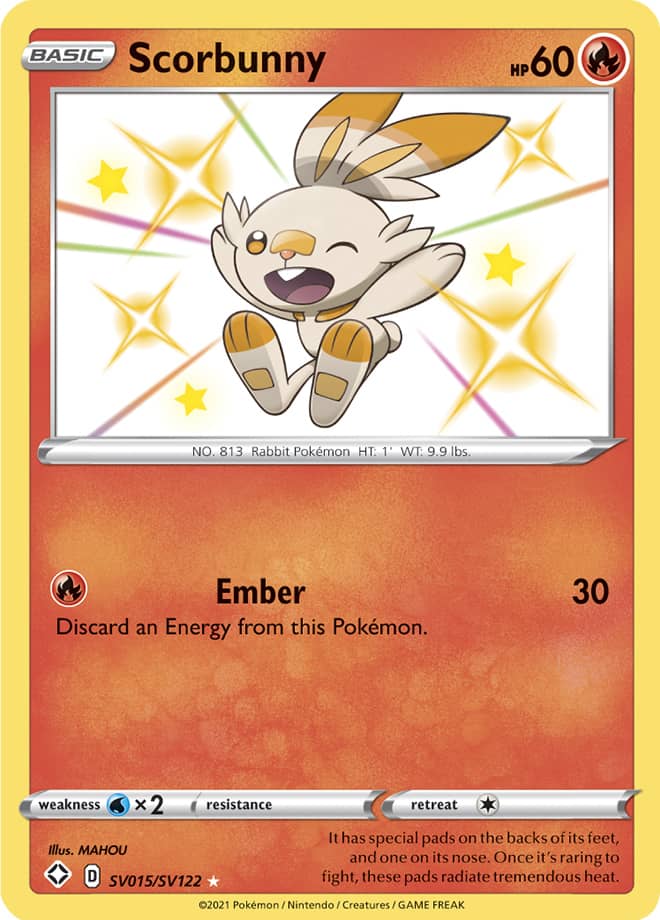 SHFSV SV015/SV122 Scorbunny