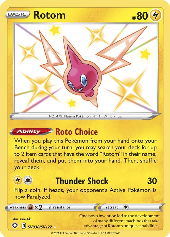 SHFSV SV038/SV122 Rotom
