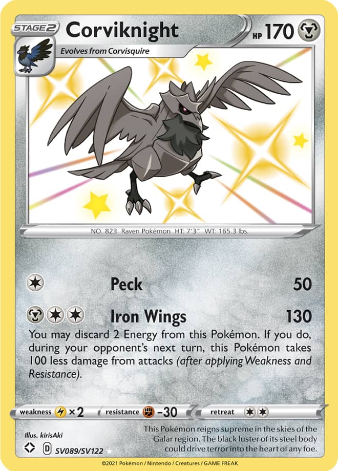 SHFSV SV089/SV122 Corviknight