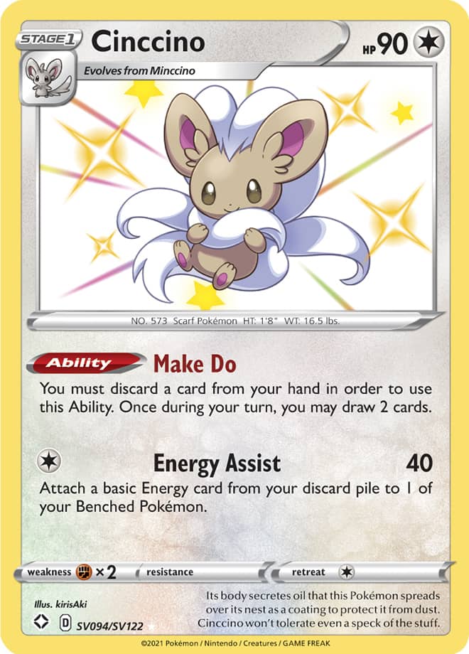 SHFSV SV094/SV122 Cinccino