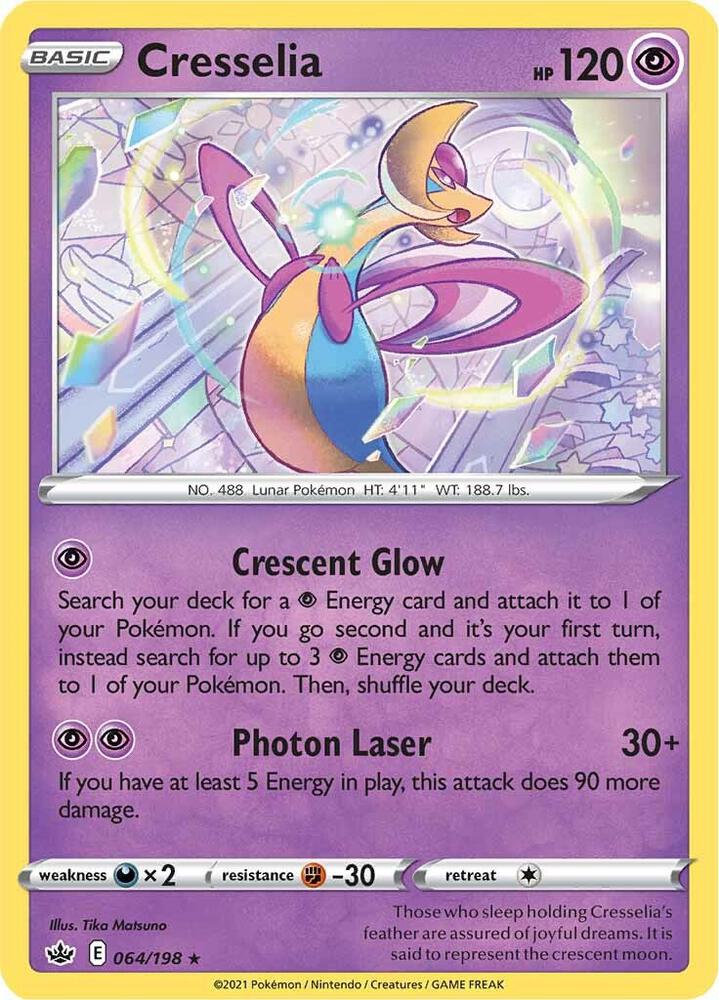 [Reverse Holo] CRE 064/198 Cresselia RH
