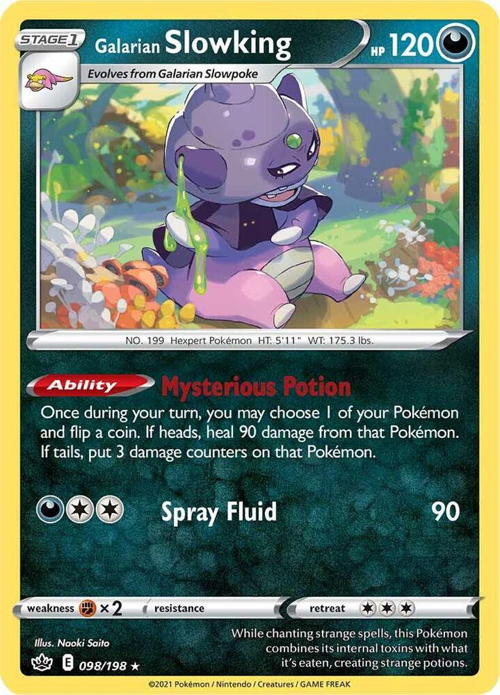 [Reverse Holo] CRE 098/198 Galarian Slowking RH