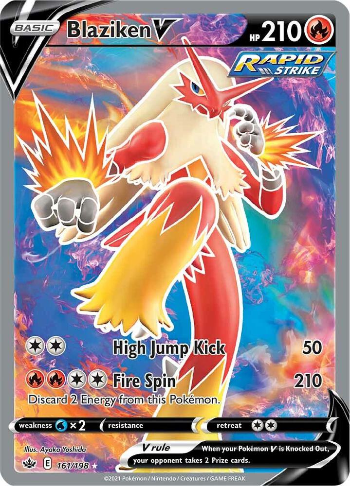 CRE 161/198 Blaziken V SR