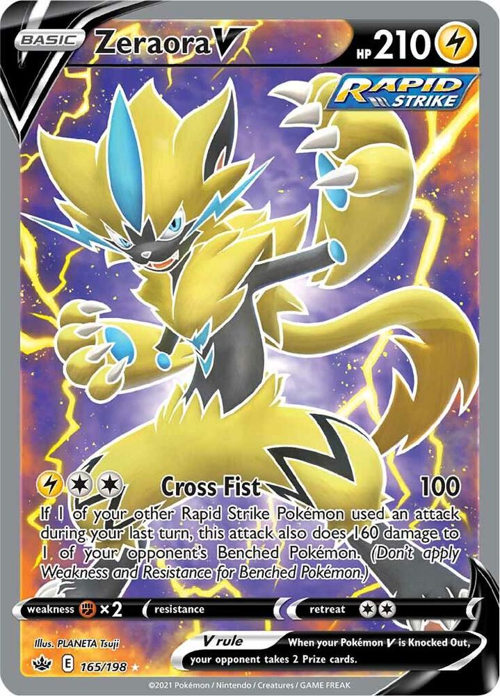 CRE 165/198 Zeraora V SR
