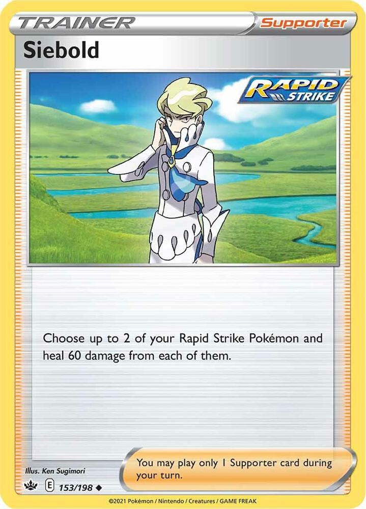 [Reverse Holo] CRE 153/198 Siebold U
