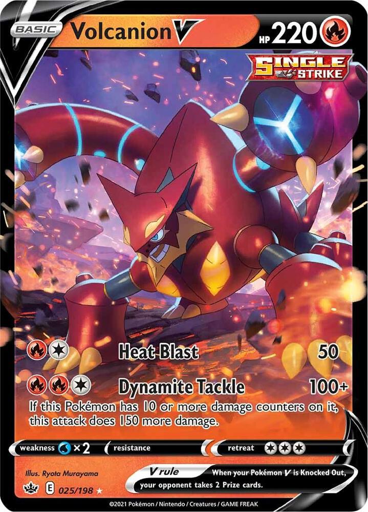 CRE 025/198 Volcanion V SR