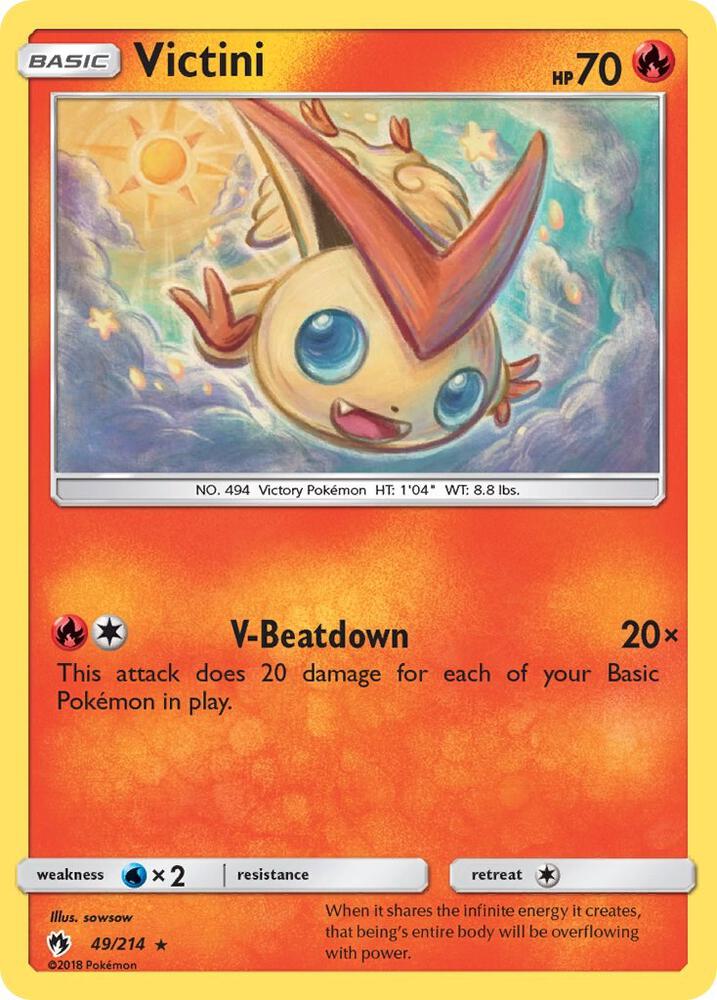 LOT 49/214 Victini R