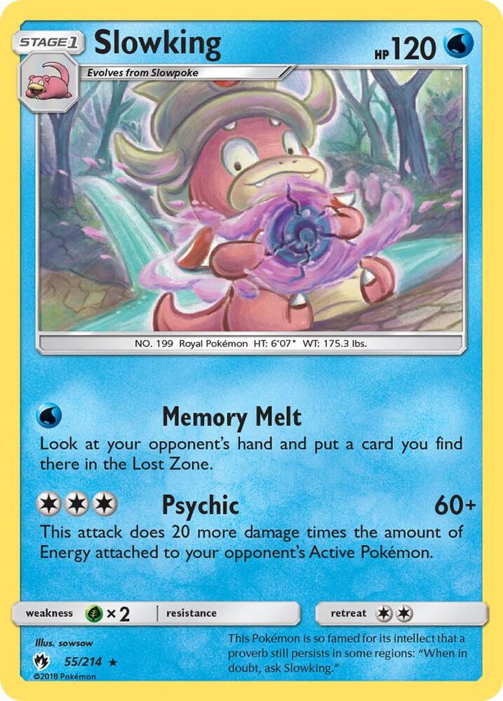 LOT 55/214 Slowking R