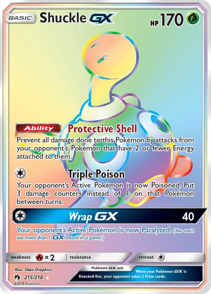 LOT 215/214 Shuckle GX SR