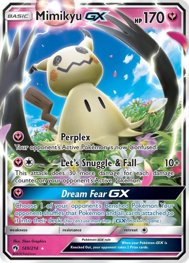 LOT 149/214 Mimikyu GX SR