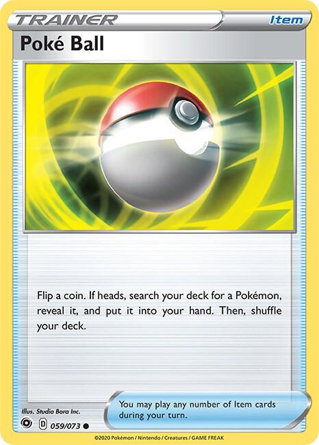 [Reverse Holo] CPA 59/73 Poke Ball C
