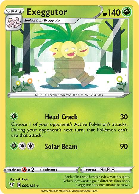 [Reverse Holo] VIV 005/185 Exeggutor R