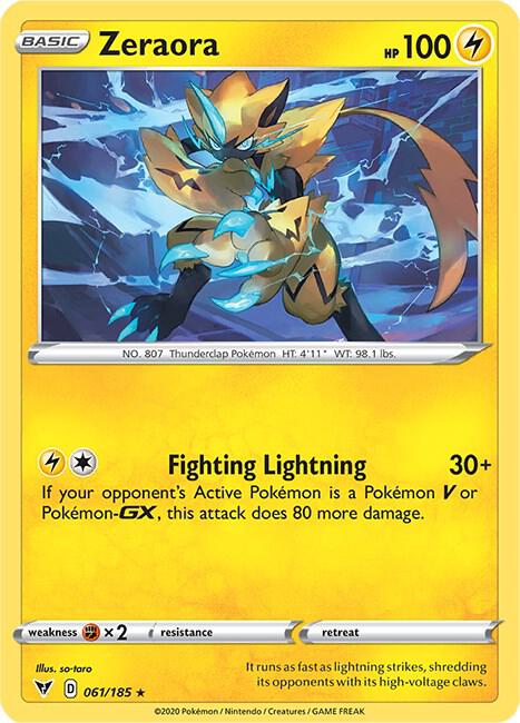 VIV 061/185 Zeraora RH