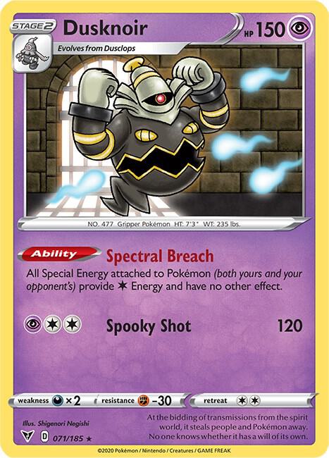 VIV 071/185 Dusknoir RH