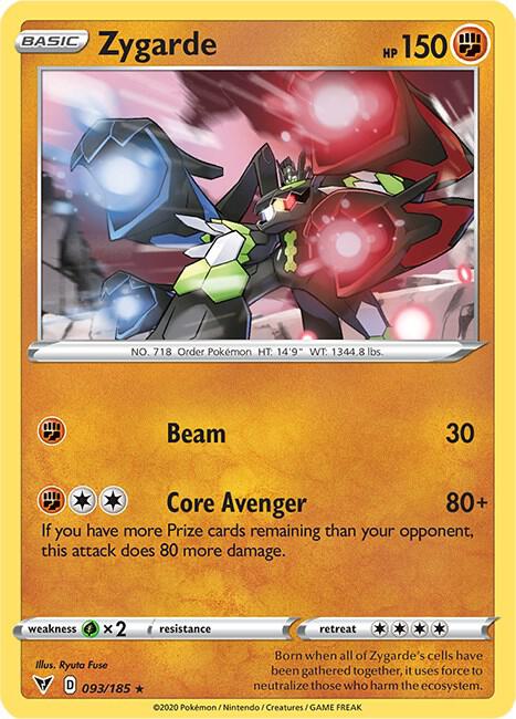 VIV 093/185 Zygarde RH