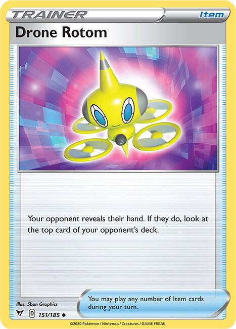 [Reverse Holo] VIV 151/185 Drone Rotom U