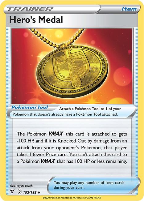 [Reverse Holo] VIV 152/185 Hero's Medal U