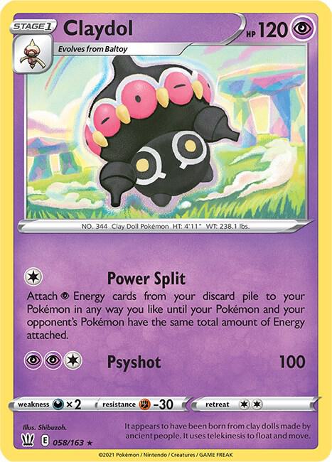 BST 058/163 Claydol R