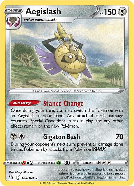 BST 108/163 Aegislash R